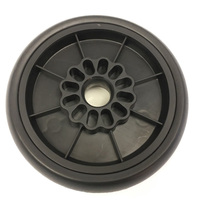Roue de poussette Nobby B-S1703 de 5,5 pouces avec jantes en plastique et pneu en mousse PU certifiée SGS
