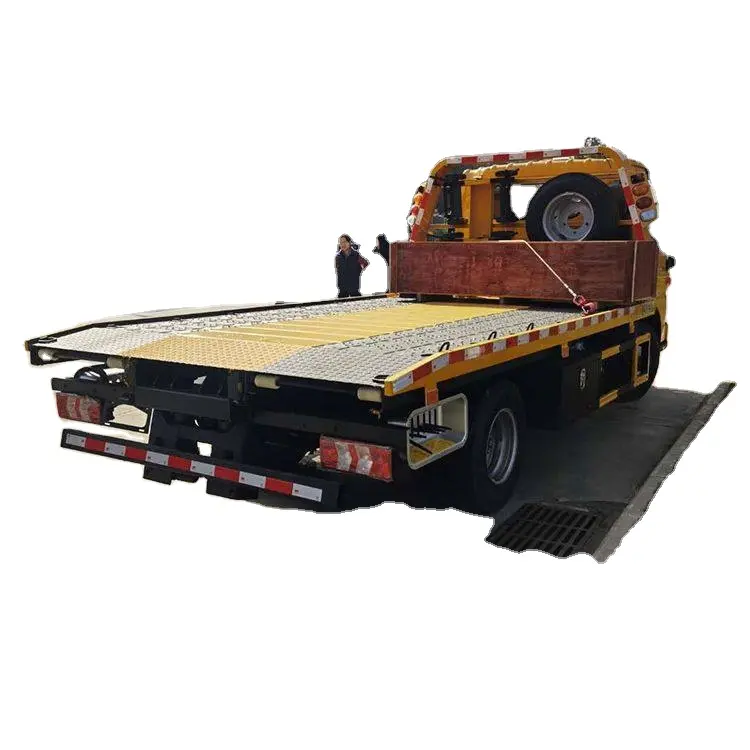 Blue Brand Rescue Trailer right hand drive wrecker towing trucks price