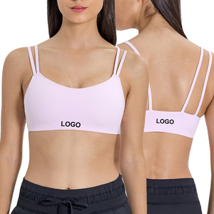 DSS078 Soutien-gorge de sport absorbant les chocs à haute élasticité pour femmes Soutien-gorge de yoga de fitness confortable avec dos de beauté-pour l'entraînement et l'exercice de gymnastique - Product Image 2
