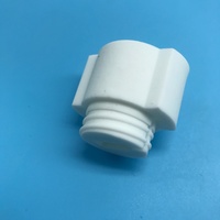 Support de Lampe en Céramique Al2O3 Isolant Fileté en Céramique d'Alumine à 95% pour Équipement de Chauffage à Haute Température