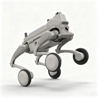 Robot quadrupède L1-W EDU sur roues, carte 100TOPS, LiDAR SLAM 3500W pour la recherche IA en laboratoire universitaire, développeur ZY, garantie 1 an