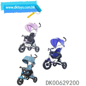 عربة أطفال دراجة دواسة دراجة ثلاثية العجلات القط اللعب مع المظلة <span class=keywords><strong>3</strong></span> عجلات ركوب على سيارة عربة عربة لعب للأطفال - Product Image 5