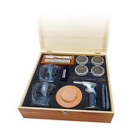 Juego de Cajas de Regalo para accesorios de Bar, tazas de whisky y ahumador de cóctel Bourbon antiguo con astillas de madera para entusiastas de la bebida