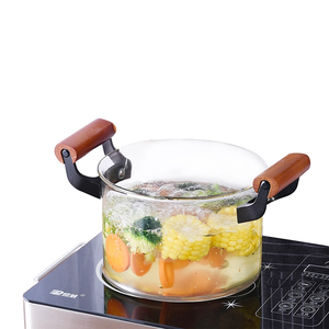 Olla <span class=keywords><strong>de</strong></span> <span class=keywords><strong>vidrio</strong></span> resistente al calor <span class=keywords><strong>de</strong></span> grado alimenticio, olla <span class=keywords><strong>de</strong></span> <span class=keywords><strong>vidrio</strong></span> transparente <span class=keywords><strong>para</strong></span> sopa con tapa <span class=keywords><strong>para</strong></span> horno microondas <span class=keywords><strong>de</strong></span> estufa - Product Image 5