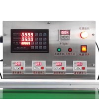 Machine de remplissage de liquides à 4 têtes, équipement de remplissage de bouteilles, machine de remplissage automatique de liquides pour les produits alimentaires, les boissons et les produits liquides quotidiens