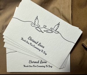 Custom Luxury <strong>Silver</strong> Foil Folding Business Card <strong>Printing</strong> Folded Gift Card with Own logo - Product Image 5
