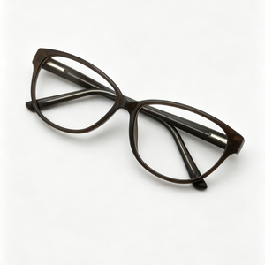Monture de lunettes unisexe YX-8121 œil de chat en PC, monture optique tendance pour hommes et femmes, pour verres de prescription et myopie - Product Image 5