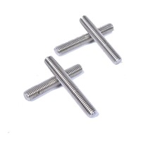 Stainless Steel A2 A4 Full Threaded Bar DIN975 Thread Stud Rod Plain Finish for Flange Fastening Construction Hardware