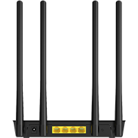 Routeur sans fil double bande AC1200, 4 antennes 5dBi, 1WAN+3LAN Gigabit, montage mural ou sur bureau, 802.11ac MT7621DAT HZY-WR619V2