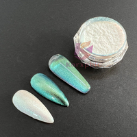 Bubuk Mika Super Shift 24 Warna Laris Manis, Holografik Chameleon, Pigmen Pelapis Cat Kuku & Cat Mobil, Bubuk Berkilau