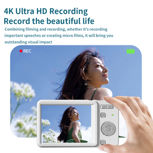 Sourcingark 4K Ultra HD Sliding Camera Compact Digital Camera with IPS Screen and CMOS Sensor for Point & <b>Shoot</b> Photography M15 - Product Image 5