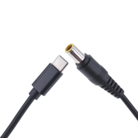 Câble de charge rapide multifonction PD pour ordinateur portable, type-C universel vers DC4.8*1.7 5.5*2.5 5.5*2.1 pour ordinateur portable électrique, cordon de charge