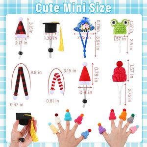 Chapeaux de Hamster avec écharpe ensemble petits chapeaux d'<span class=keywords><strong>animaux</strong></span> en vrac <span class=keywords><strong>accessoires</strong></span> de Costume de cochon d'Inde mignon minuscule Mini cadeau tricoté <span class=keywords><strong>pour</strong></span> petits <span class=keywords><strong>animaux</strong></span> - Product Image 5