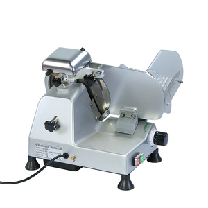 Cortadora de Carne Eléctrica Semiautomática Horus de 20 CM y 210 W, Cortadora Comercial de Carne Congelada, Jamón y Queso para Restaurante y Hogar - Product Image 6