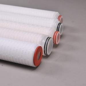 Cartouche filtrante en PTFE de sécurité 10 pouces de composant filtrant en polytétrafluoroéthylène pour la stérilisation du filtre de reniflard - Product Image 6