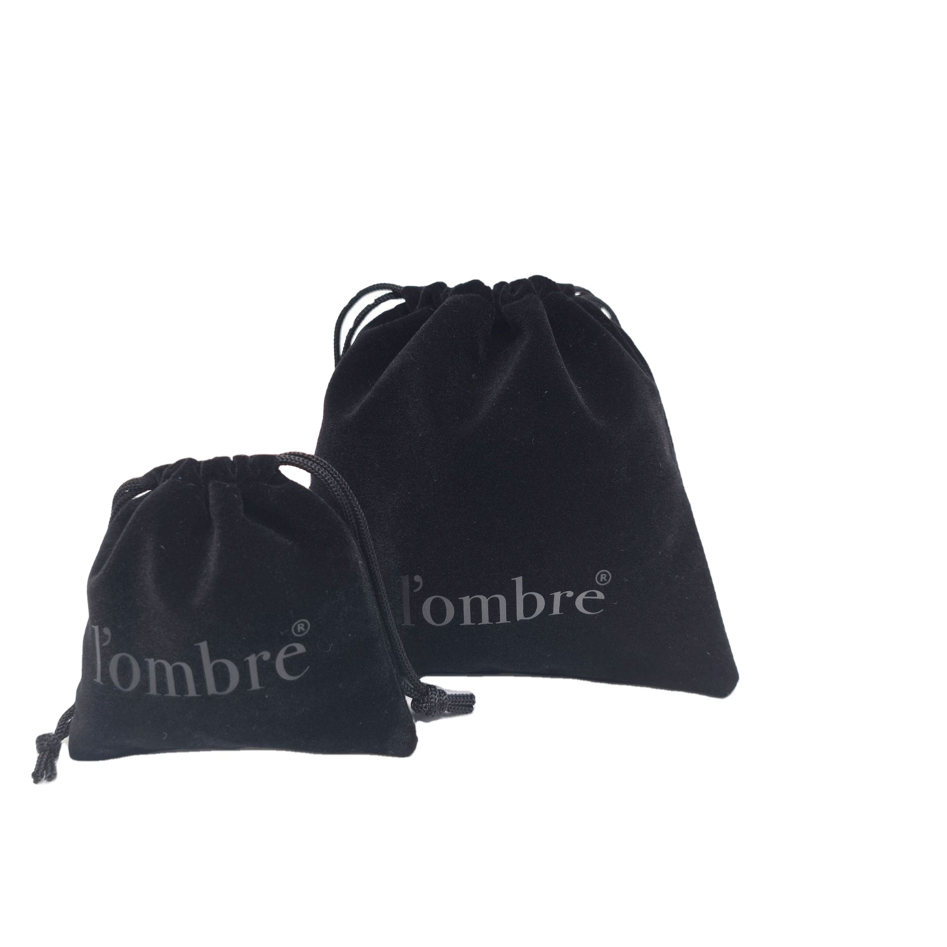 Sac noir avec logo vierge