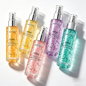 Sérum Visage Hydratant et Repulpant Instantané Effet Verre Lumineux au <span class=keywords><strong>Collagène</strong></span> PDRN et Acide Hyaluronique en Capsules et Brume - Product Image 6