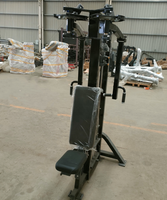 Mesin Pilihan Beban Pin Gym, Peralatan Fitness Belakang Delt/Pec Fly Machine