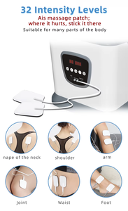 Masajeador Corporal con Terapia de Calor, Moxibustión, Control Remoto Inalámbrico, Silla de Moxibustión Inteligente Plegable con Vapor Seco/Húmedo y Pulso para Pies - Product Image 5