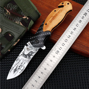 <span class=keywords><strong>Couteau</strong></span> <span class=keywords><strong>de</strong></span> poche pliable <span class=keywords><strong>de</strong></span> survie <span class=keywords><strong>pour</strong></span> le camping en <span class=keywords><strong>bois</strong></span> d'olivier gravé au laser avec logo personnalisé <span class=keywords><strong>de</strong></span> bonne qualité X50 <span class=keywords><strong>pour</strong></span> le sauvetage en plein air - Product Image 6