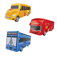 PANDAS 3-en-1 Déformation Robot Jouets Action Figure Véhicule Combinaison Bus Transformer Voiture Robot Modèle Moulé Sous Pression En Plastique Jouets pour