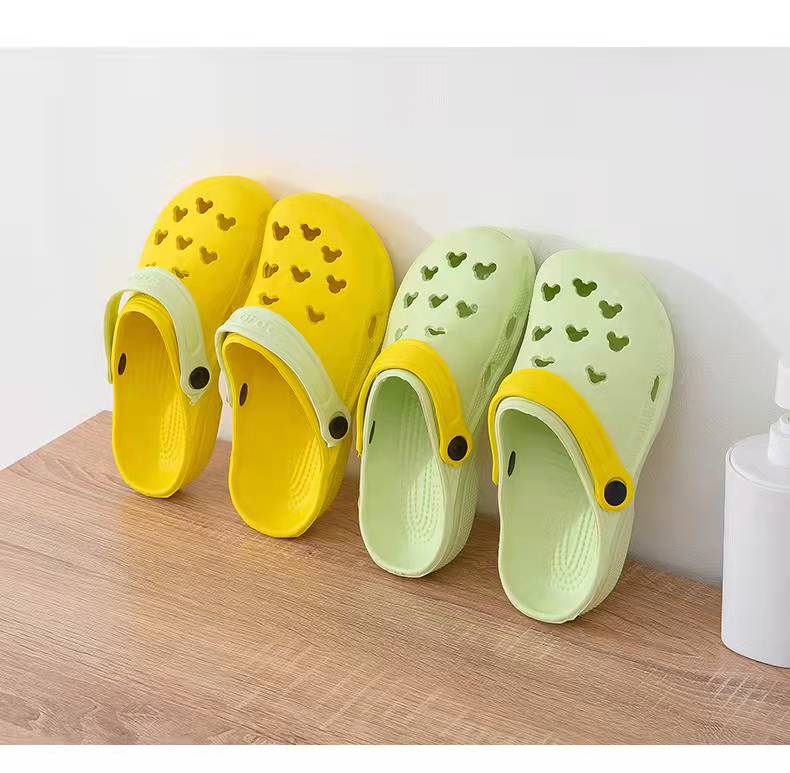 Summer Beach Breathable Flip Flop EVA Upper Slippers Shoes Unisex Clogs Hole Sandals