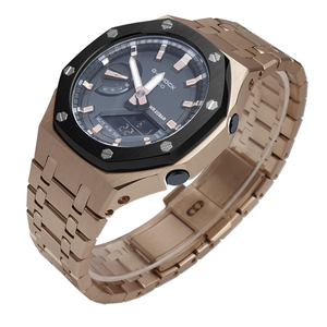 Vente chaude GMAS2100 boîtier et bracelet de montre en acier inoxydable pour la modification et le remplacement du bracelet de montre <span class=keywords><strong>GMA</strong></span>-<span class=keywords><strong>S2100</strong></span> - Product Image 5