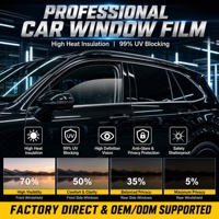 Film solaire pour vitres de voiture KUCAI, protection contre la chaleur, protection des soins de la peau, film bloquant le soleil, VLT 67%, film céramique nano pour voiture