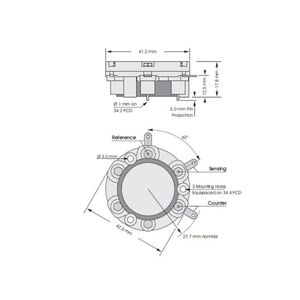 Cems cảm biến khí thải Anh thành phố 3nff 3nF/F không có cảm biến khí nitric oxide thăm dò 3nF/F 3nff - Product Image 6