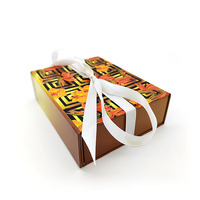 Boîte rigide en carton biodégradable personnalisée pliable avec gaufrage pour emballage cosmétique de crème pour le visage, cadeau magnétique pliable