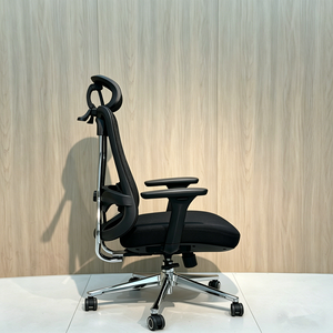 Sinonis Modern Luxury CEO Office Lift Chair Mesh Fabric Aluminum <b>Frame</b> Height Adjustable Swivel Base-Executive Chair - Product Image 5