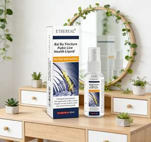 Tintura ETHEREAL Bai Bu para Piojos Púbicos, Líquido para la Salud, Tamaño de Viaje 60ml - Extracción Herbal para Uso Externo - Product Image 1