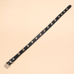 Collar de cuero PU Punk Rock para mujer, Gargantilla gótica Harajuku, Collar con hebilla de remache de plástico, gran oferta - Product Image 3