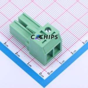 JL5EDGK-76202G01 Plug-in Terminal Block P=7.62mm Connector ( Connector Type: Plug )( Construction: 1x2P )( Pitch: 7.62mm ) - Product Image 1