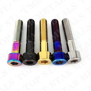 <span class=keywords><strong>Vis</strong></span> en titane TMJ M8 X15/20/25/30/35/40mm pour tige de selle, potence, frein de vélo VTT/vélo de route, <span class=keywords><strong>vis</strong></span> à tête carrée Allen - Product Image 6