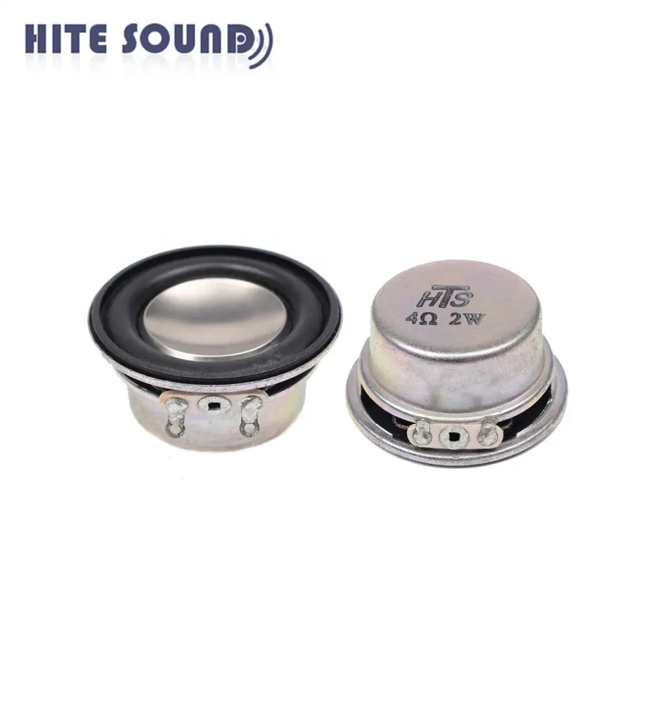 En iyi pro ses mikro akıllı neodimyum woofer mikro 2 w hoparlör parçaları 33mm