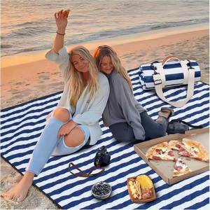 Machine Washable Moisture Resistant Oversized Pad Foldable <b>Outdoor</b> Picnic <b>Mat</b> for Camping Trip - Product Image 3