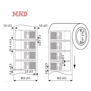 Uhf <span class=keywords><strong>RFID</strong></span> nhãn tầm xa thụ động <span class=keywords><strong>RFID</strong></span> bán lẻ nước đồ uống chai rượu vang thẻ - Product Image 3