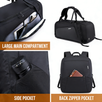 Sac de sport minimaliste à prix d'usine, logo personnalisé, organisateur imperméable, sac de yoga simple, prix abordable, sac de voyage pratique grande capacité