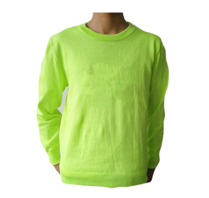 เสื้อสเวตเตอร์ถักนิรภัยสีน้ำเงินสะท้อนแสงขนาดใหญ่พิเศษ สีเทา ระดับ 5 ป้องกันการบาด ป้องกันการแทง ป้องกันอันตราย คอทรงโอ แขนยาว - Product Image 2