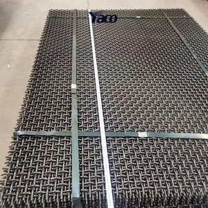 1/2 "1" khoảng cách mùa xuân dây thép lưới 65Mn đá đá cát mỏ sàng sỏi Máy Nghiền móc rung màn hình lưới kim loại - Product Image 4