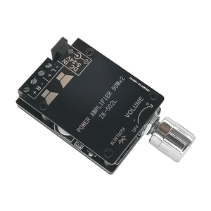 Mini Versión 20W/30W/40W/50WX2 <span class=keywords><strong>Blueh</strong></span> 5.0, Placa Amplificadora de Potencia Digital con Perilla para Ajustar el Volumen y Interruptor 502L - Product Image 1