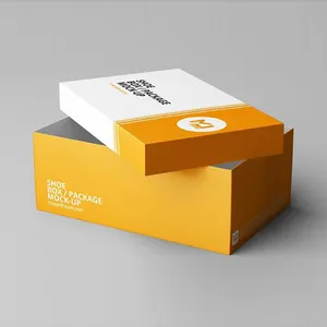 Hochwertige Designer Custom Logo Verpackungs box mit Papier Geschenk beutel Sneaker Mini Basketball Schuhe Boxen