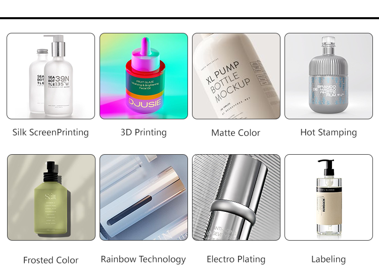 body oil bottles 200 ml pet amber