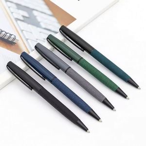 <b>Creative</b> Metal Ballpoint Pen 1.0mm Black Ink Letterpress Printing Study Office Supplies Writing Taking Notes Memo Pen - Product Image 4