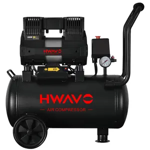 High quality portable 30L 1.5kw 0.8mpa air compressor High performance silent mini oil free air compressor for shooting nail