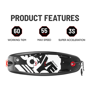 Tabla de Surf Motorizada Atlas de 12kW de Alto Rendimiento con Velocidad Máxima de 55 km/h y Control de Doble Velocidad para Uso Profesional - Product Image 3