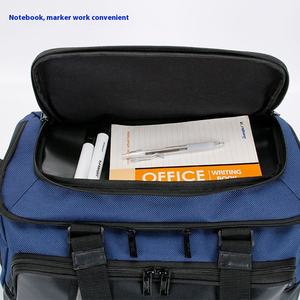 Sac à outils en toile épaisse sur mesure, multifonctionnel, portable, résistant à l'usure, avec fermeture éclair, pour hommes, à usage spécial - Product Image 4