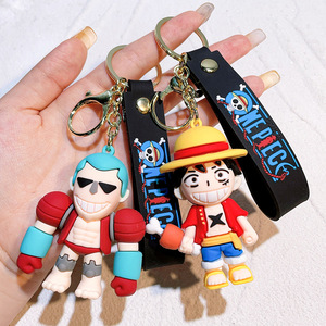 <span class=keywords><strong>Porte</strong></span>-clés en silicone pour hommes et femmes, nouveau modèle One Piece Luffy Nami Essolon, <span class=keywords><strong>Dragon</strong></span> <span class=keywords><strong>Ball</strong></span> - Product Image 4