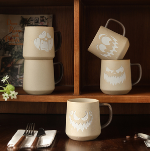Halloween <strong>Skull</strong> Stoneware Water Cups Ceramic Office Milk <strong>Mugs</strong> Creative Design Gift Cups Daily Ceramic Tableware - Product Image 3